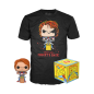 Preview: FUNKO POP! - Movie - Childs Play 2 Chucky die Mörderpuppe #841 mit Tee T-​Shirt